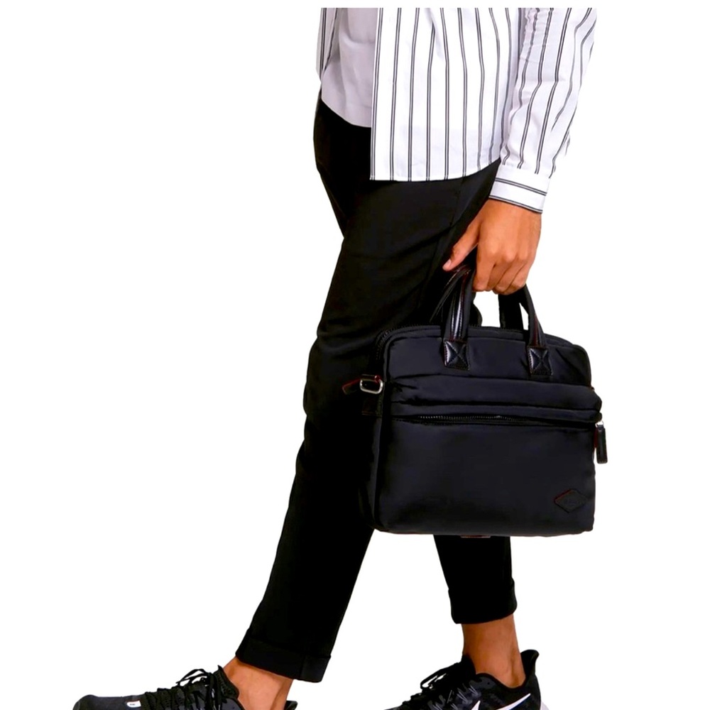 Mz Wallace slim brief bleecker bag